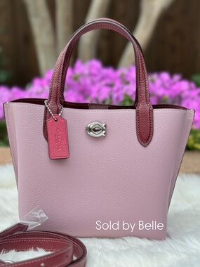 NWT Coach Willow Tote 24 Purse